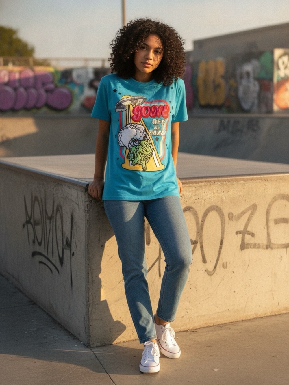 Frost Original Gone Off The Zaza Short Sleeve T-Shirt Size Small